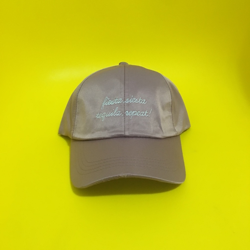 Rose gold hat